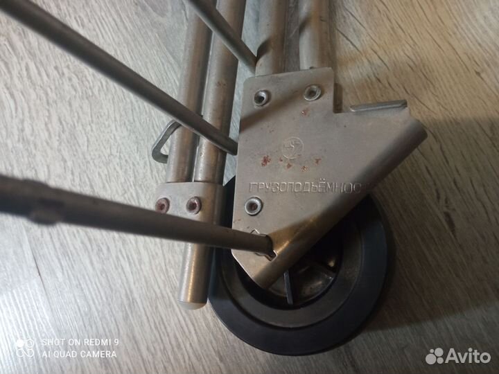 Тележка хозяйственная на колесах из СССР