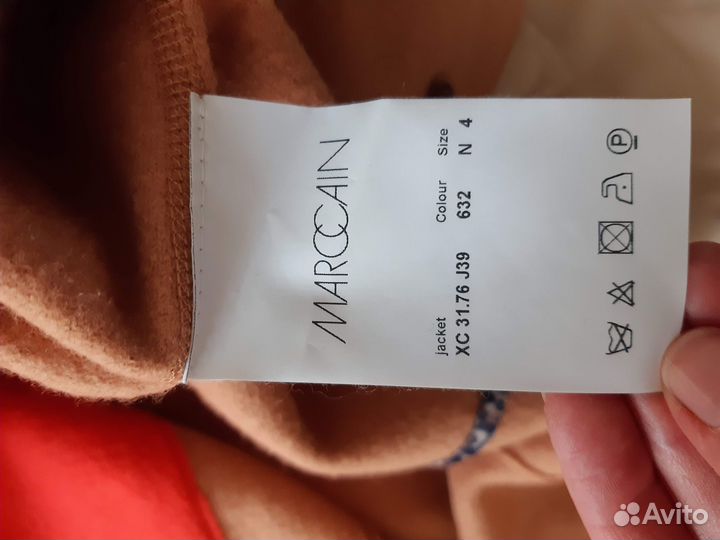 Marc Cain жакет/ пиджак/полупальто шерстяное р.46