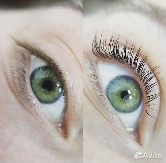 Ламинирование ресниц и бровей