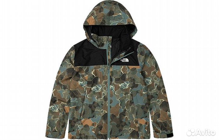 THE north face Windbreaker Jackets Men Green (L)(87)