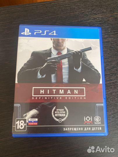 Hitman definitive edition для PS4