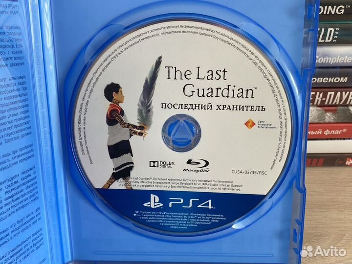 The Last Guardian Последний Хранитель PS4