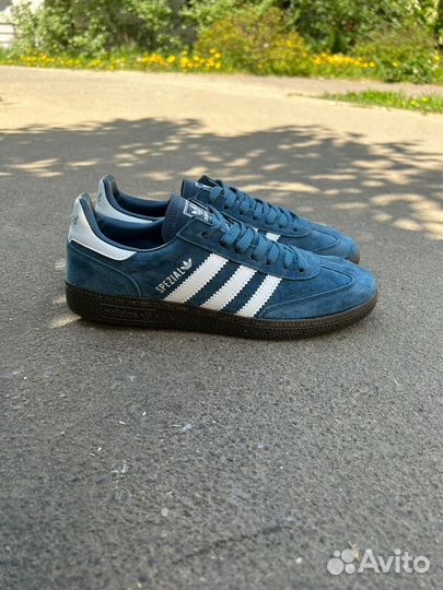 Кроссовки adidas handball spezial blue white