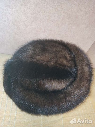 Шапка норковая женская