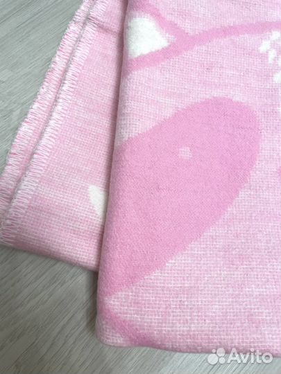 Одеяло байковое детское новое