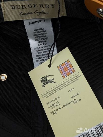 Бейсболка Burberry