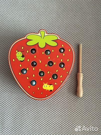 Магнитная рыбалка с червячками