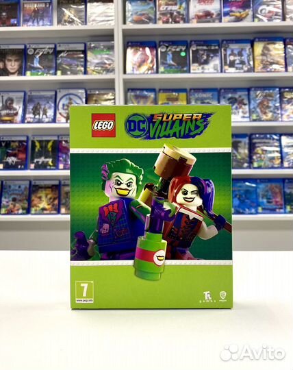 Lego DC Super Villains PS4 (Новый, в пленке)