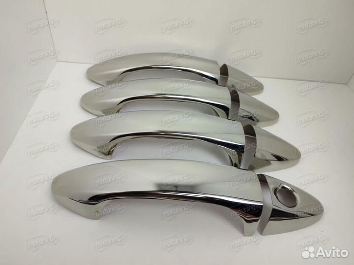 Накладки на дверные ручки Ford Fiesta 2009-2017