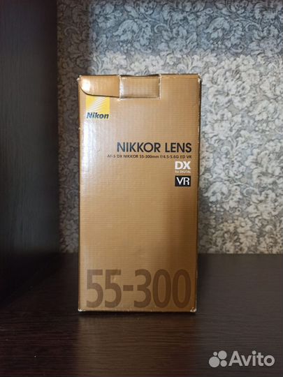 Объектив Nikon AF-S DX nikkor