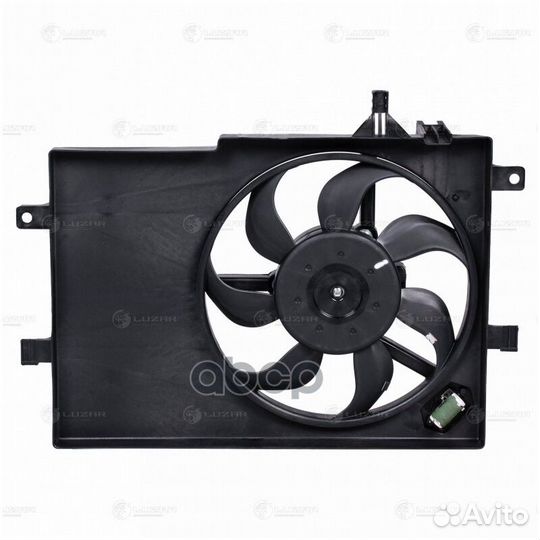 Вентилятор рад. (с кожухом, с резистором) Albea