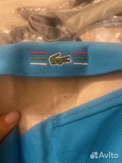 Polo lacoste мужское