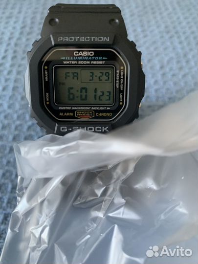 Часы casio g shock DW5600E-1V Оригинал