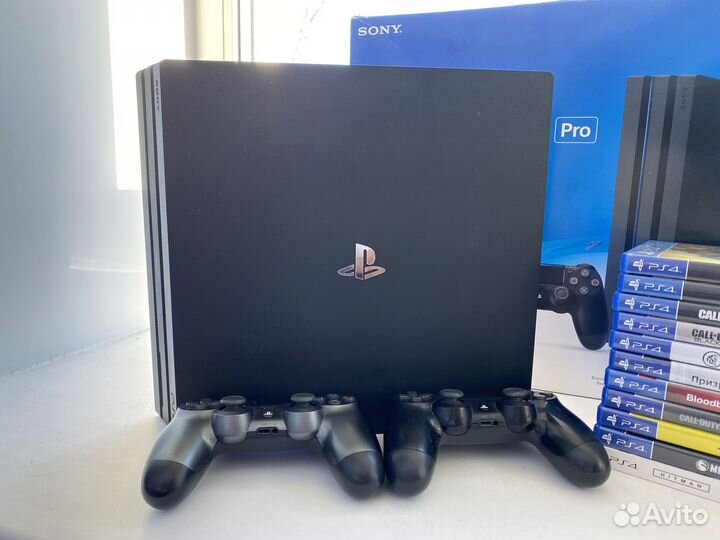 Sony PS4 pro + 100 игр