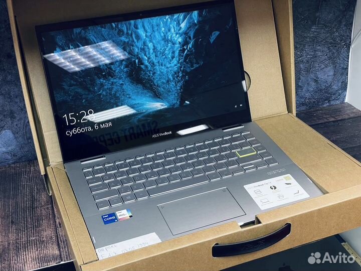 Новый Asus Vivobook Flip 14 i5-1135g7/сенсорный