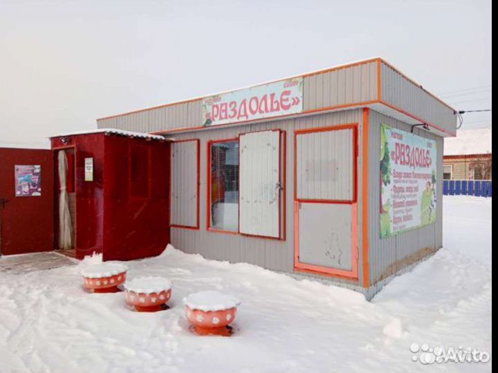 Стационарный торговый павильон