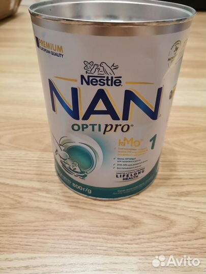 Nan optipro 1, 800 г