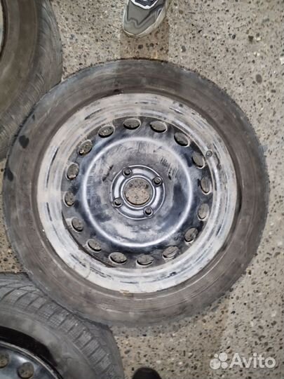 Колеса зимние в сборе на пежо ситроен р16