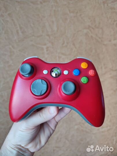 Беспроводной геймпад джойстик xbox 360 с адаптером