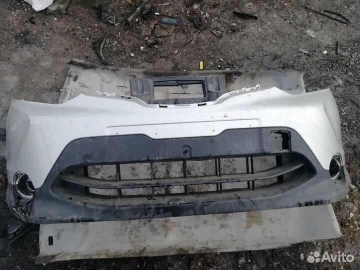 Бампер передний ниссан кашкай 2. 14г