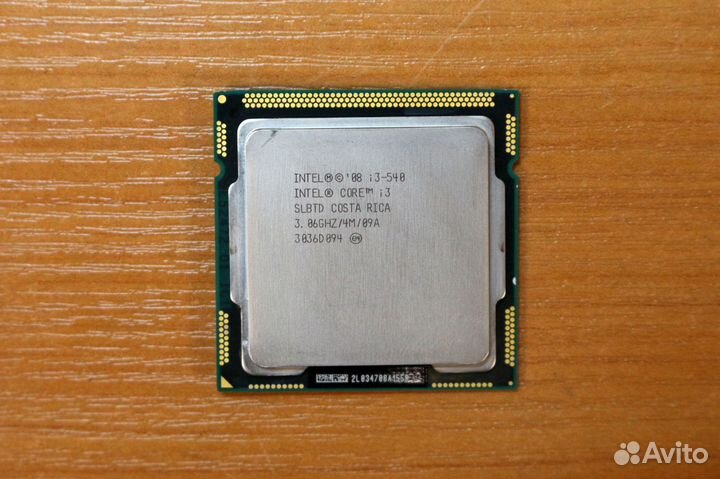 Процессор Intel Core i3-540 LGA1156