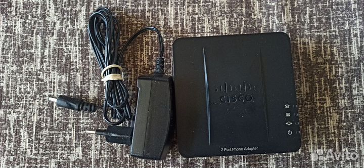 Адаптер для VoIP-телефонии Cisco SPA 112-XU