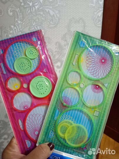 Линейка- спирограф