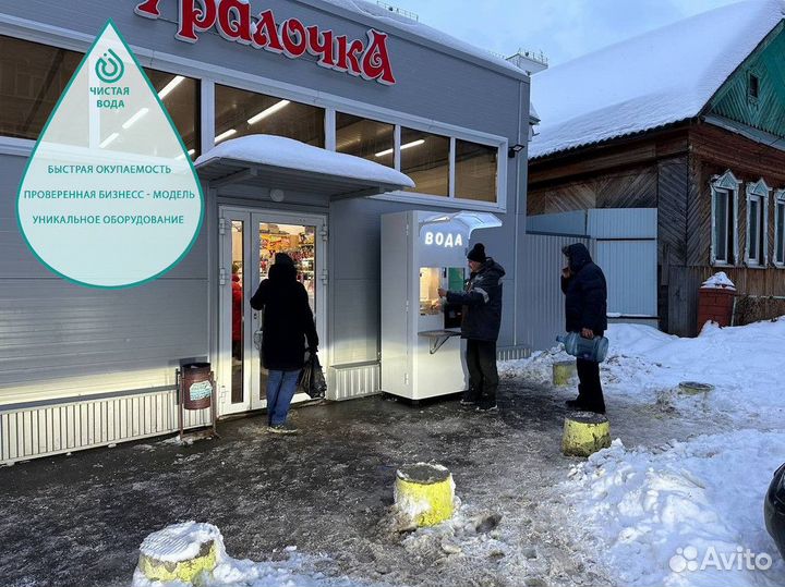 Готовый бизнес автоматов питьевой воды Аквакапитал