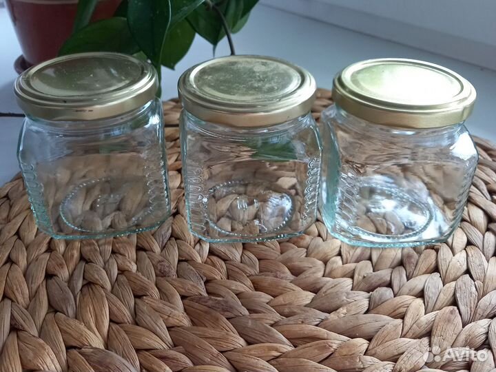 Баночки набор для специй чая 250 мл