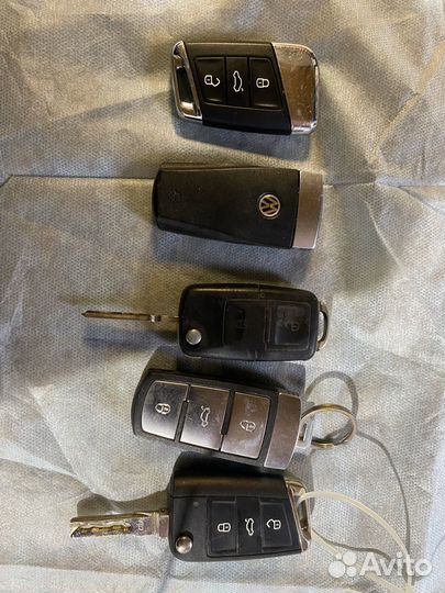Чип ключ для volkswagen