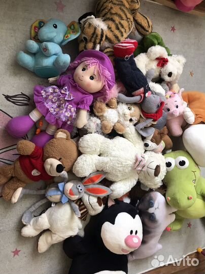 Пакет мягких игрушек