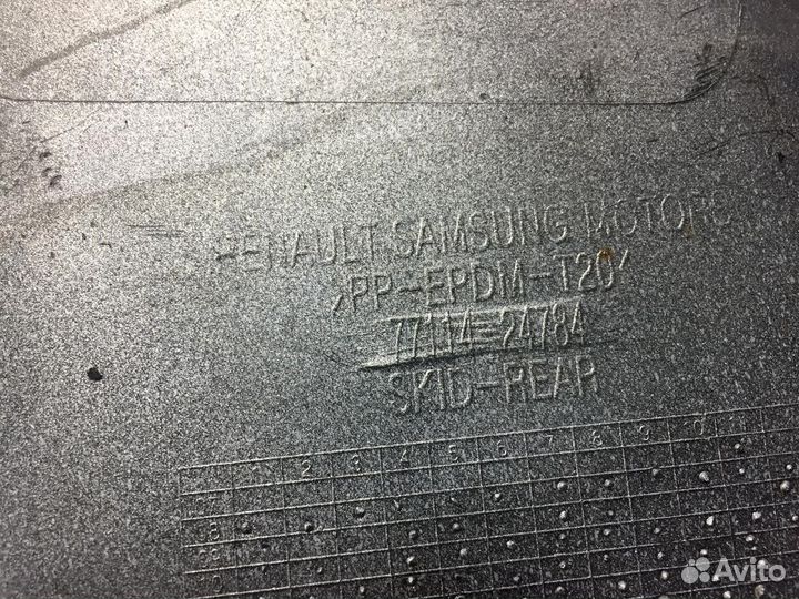 Накладка Заднего Бампера Renaul Koleos