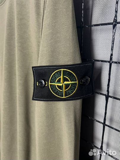 Свитшоты Stone island (черный, хаки, белый)