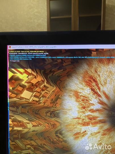 Видеокарта MSI RTX 3050 Ventus 2x