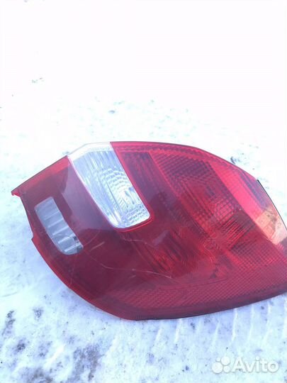 Фара задняя Skoda fabia