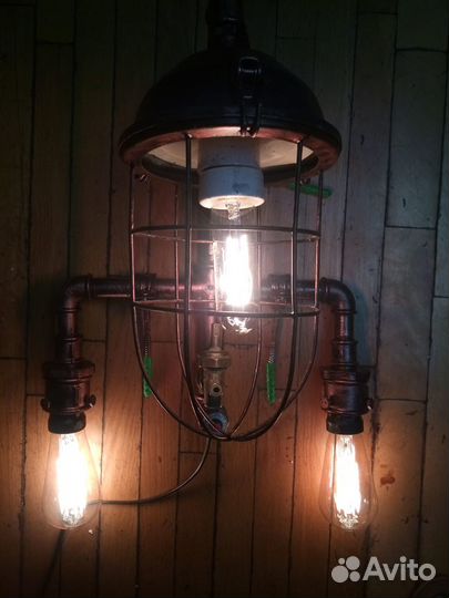 Лампа настольная, настенная. Авторская