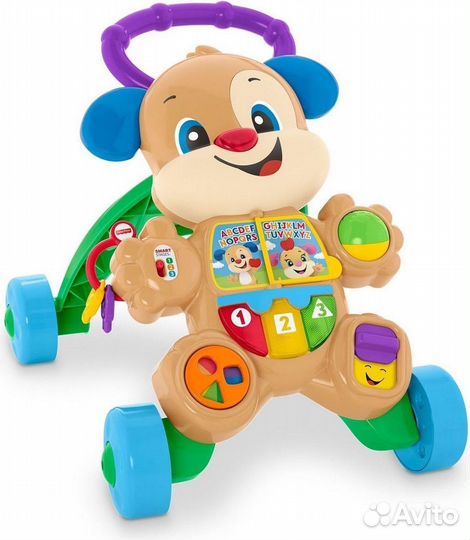 Ходунки каталка Fisher Price ученый щенок