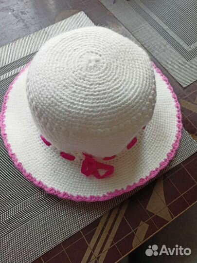 Детская вязаная шляпа