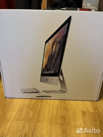 Коробка от iMac