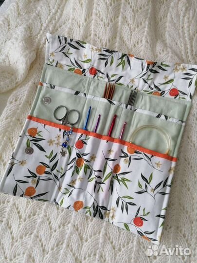 Ручная работа. Дорожный органайзер для спиц