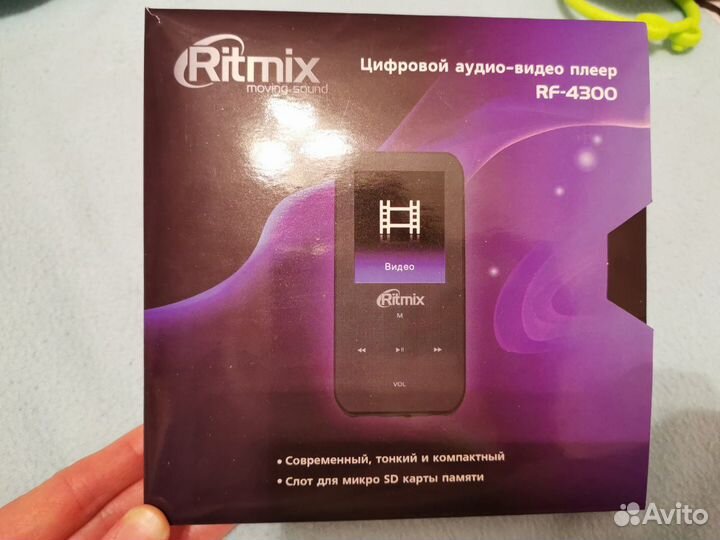 Новый цифровой аудио-видио плеер Ritmix RF-4300