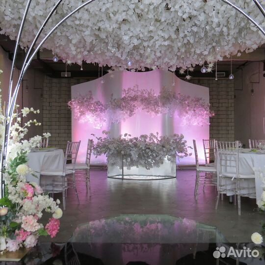 Свадебное красивое оформление в Москве