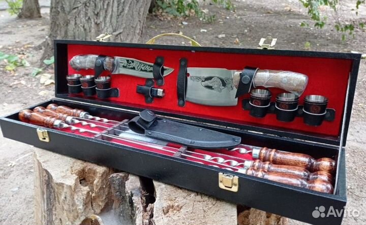 Подарочный наборы для шашлыка Шампура подарочные