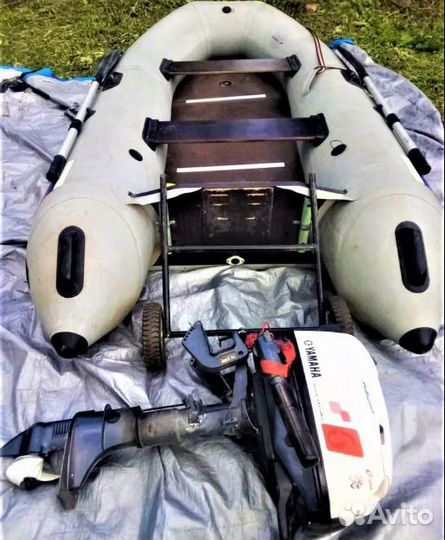 Лодка Навигатор Оптима 290 + мотор Yamaha F6 cmhs