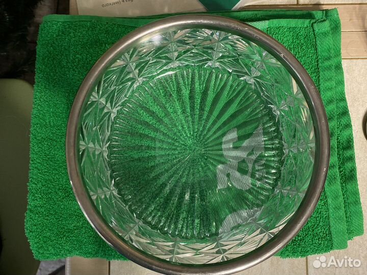 Хрустальная салатница