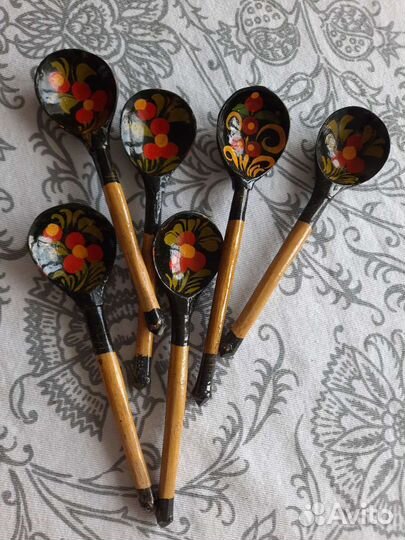 Ложка Золотая хохлома