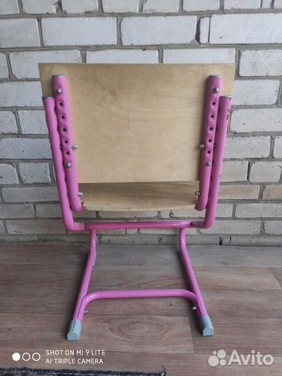 Детский письменный стол и стул бу