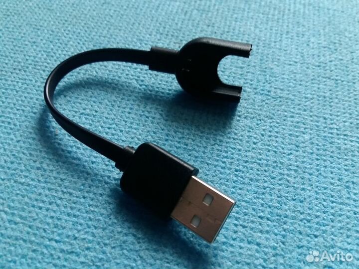 USB Кабель для Зарядки Mi Band 2 (чёрный)