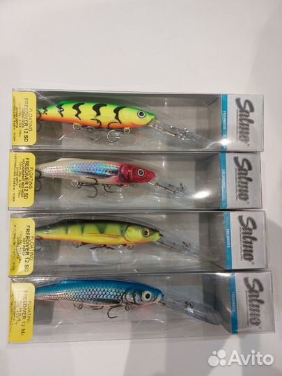 Воблеры для троллинга Salmo Freediver 12