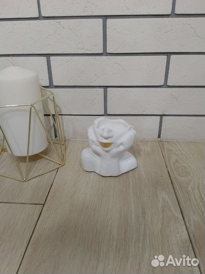 Кашпо девушка, статуэтка